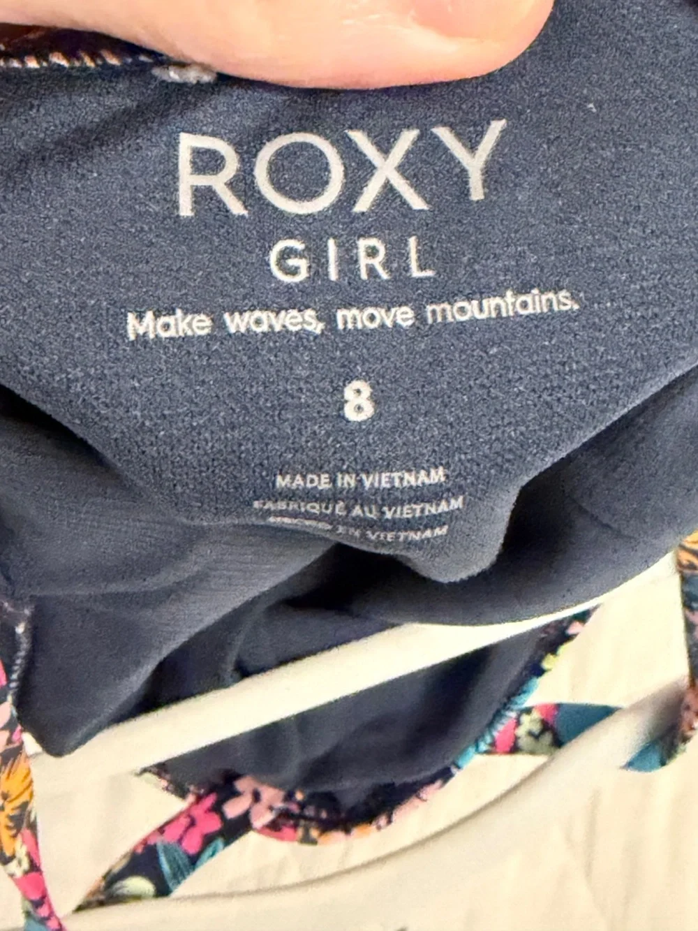 Roxy girl one piece swimsuit